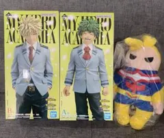 【未開封】一番くじ　僕のヒーローアカデミア　デク　爆豪　オールマイト