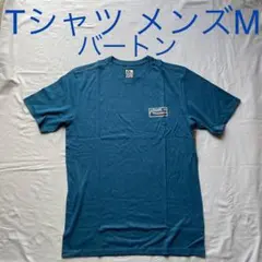 Tシャツ メンズM ブルー バートン