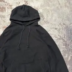 【目無し】Champion チャンピオン リバースウィーブ 無地 パーカー XL