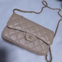 【期間限定価格】CHANEL ベージュ ショルダーバッグ