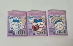 ハチワレ ちいかわ ダイカットステッカー 3点セット DAISO Seriaのサムネイル