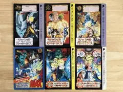 ドラゴンボールZ ジャンボカードダス　6枚セット