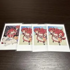 CR crazyraccoon CRフェス 赤見かるび チェキ風カード