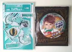 ハイキュー及川徹名場面ジオラマフィギュアバースデー缶バッジ