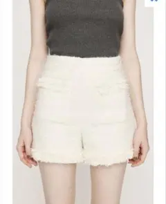 SLY FLUFFY TWEED ショートパンツ