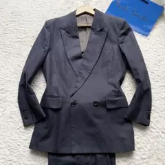 ポールスミス　スーツ セットアップ ダブル 現行タグ　シルク