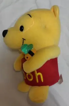 곰돌이 푸 ぬいぐるみ 小物入れ ハチ付き