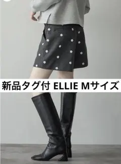 【完売品♡新品タグ付】ELLIE エリー フラワースコート Mサイズ グレー