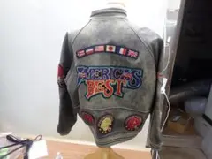 DIP　ON　TIP　牛革ジャンバー　Lサイズ