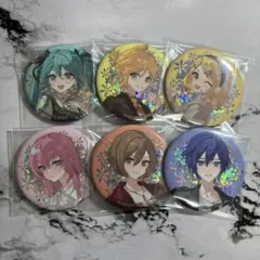 プロセカ グリッター缶バッジ バチャシン - メルカリ