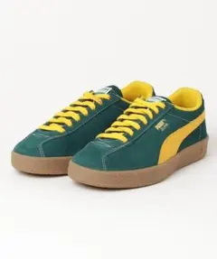 PUMA DELPHIN スエード レザー スニーカー 390685-10