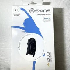 SKINS A200 コンプレッション ロングスリーブトップ Sのサムネイル