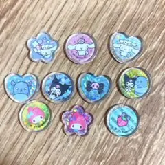 ボンボンドロップシール⑩ おはじきシール おすそ分け