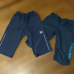 MIZUNO adidas ジャージパンツ 2本セット 七分丈サイズL