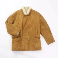 リアルムートンコート SHEARLING 羊革 ランチコート ボア 52 L相当
