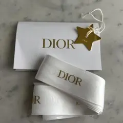 ディオール　星型チャーム　リボン