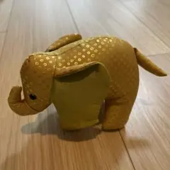 JIM THOMPSON ゾウ ぬいぐるみ 巾着袋付きのサムネイル