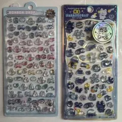 ボンドロ オリジナル なないろボンボンミニ ジュエルドロップシール 2枚セット