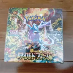 新品　未開封　ポケモンカード 拡張パック　ワイルドフォース1BOXシュリンク付き