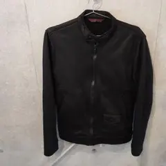 ZARA MAN シングルライダース 　ジャケット　フリースのサムネイル
