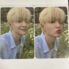 TREASURE REBOOT ジフン ktown4u トレカ 特典 対面　金髪