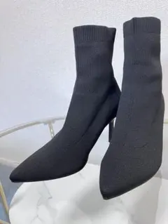 RANDA ストレッチニットソックスブーツ　Lサイズ　24㎝〜24.5㎝