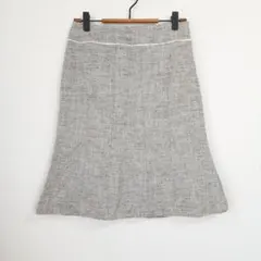 KUMIKYOKU 組曲 ツイードスカート 膝丈 フレア オンワード樫山 S