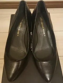 ※値下げしました！【UNITEDNUDE】黒パンプス