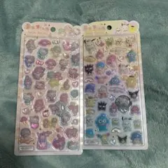 サンリオキャラクターズ　うるちゅるポップシール　2枚セット