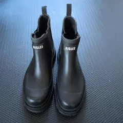 AIGLE ブラック 長靴・レインブーツ
