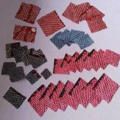 【正絹ハギレNo.46】まとめ34枚〈絞り〉