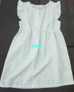 西松屋　エルフィンドール　チェック柄　ワンピース　130cm