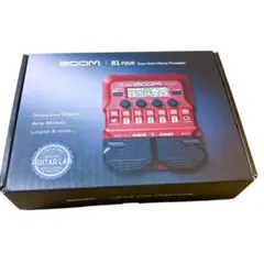 zoom b1xfour,シールド,電源アダプタ/ハーキュレスのスタンド付 - メルカリ