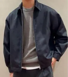 【新品】HOLLOW ツイル ジップ ブルゾン ／BEAUTY&YOUTHのサムネイル