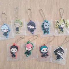 怪獣8号　ラバーマスコット　9点セット　ボールチェーン　キーホルダー　新品