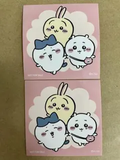 ちいかわ　ステッカー　ポップアップストア購入特典 2点セット