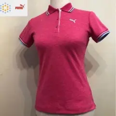 プーマ ゴルフ スポーツ ウェア ドライセル シャツ ピンク系 Mサイズ