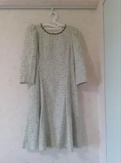 ジルスチュアート　ツイード　ワンピース　Sサイズ