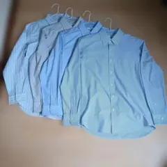 ユニクロ 長袖シャツ 4点Set Mサイズ