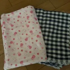 ダブルガーゼ　生地　2柄セット