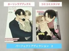 パーフェクトアディクション　2　ホーリンラブブックス　コミコミスタジオ　特典