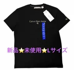 新品⭐️Calvin Klein Jeans カルバンクライン Tシャツ L 黒