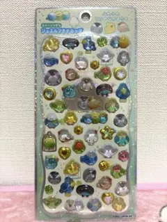 ふわふわとりのなかまたち　ストーンつき　ジュエルプチドロップ　シマエナガ　正規品