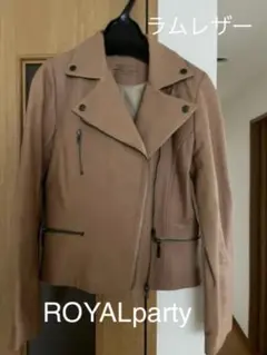 ライダースジャケット　サイズM レディース　羊革