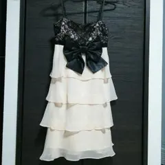 最終値下げ‼結婚式ドレス♡ピンクベージュ、フリルドレス♡