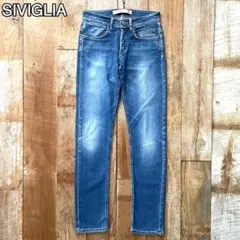 【美品】SIVIGLIA テーパード デニム パンツ 29 68380721
