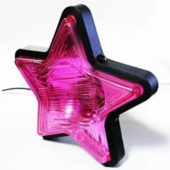 星型 ヘッドライト デュアル ロケットカウル スターランプ クリア 2個 星形 ヘッドライト デュアル ロケットカウル スターランプ イエロー 1