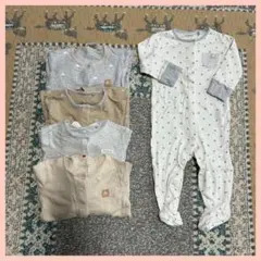 【送料込み】NEXT 3-6ヶ月用ロンパース5点セット