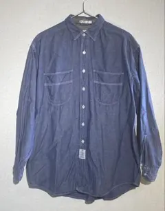 90s ARROW RIVER BRAND ワークシャツ ダブルポケット L