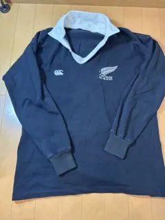 BEAMS SSZ × CANTERBURY ラガーシャツ ネイビー L - メルカリ